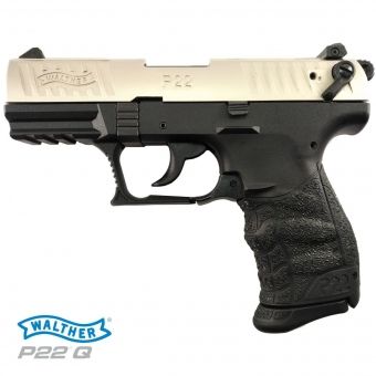 Walther P22Q 3,42´´ 22LR pistole samonabíjecí nikl